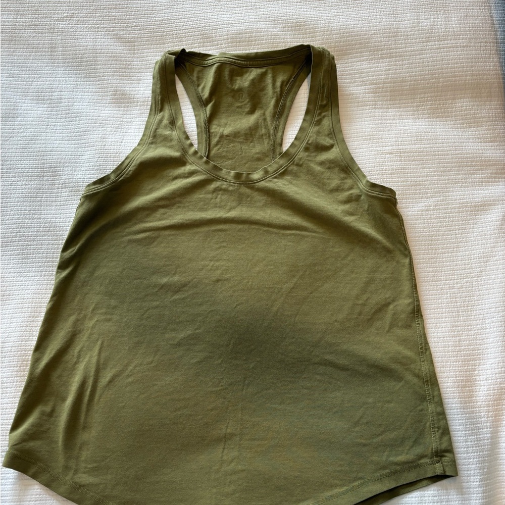 Lululemon LOVE Olive Green Women's Tank Top